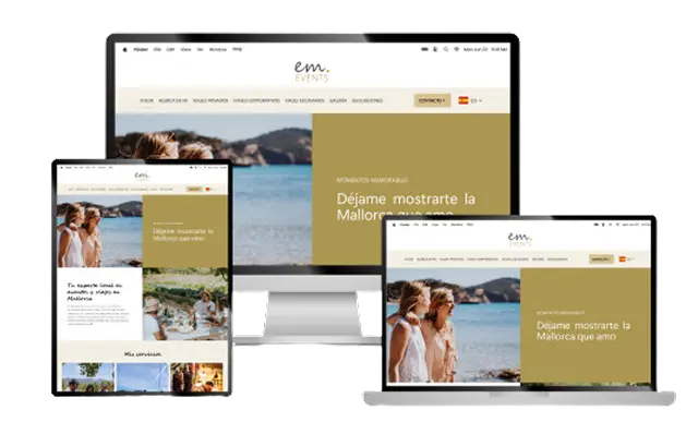Diseño web creado para destacar